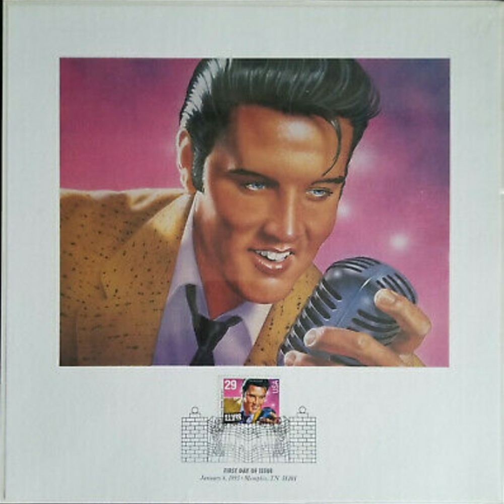 Elvis presley's stamp